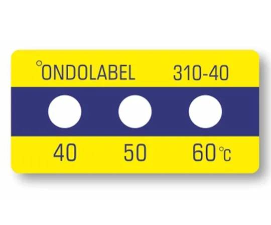 61-3816-50　Easy Read Irreversible Thermometer label :ONDOLABEL 310　310-40