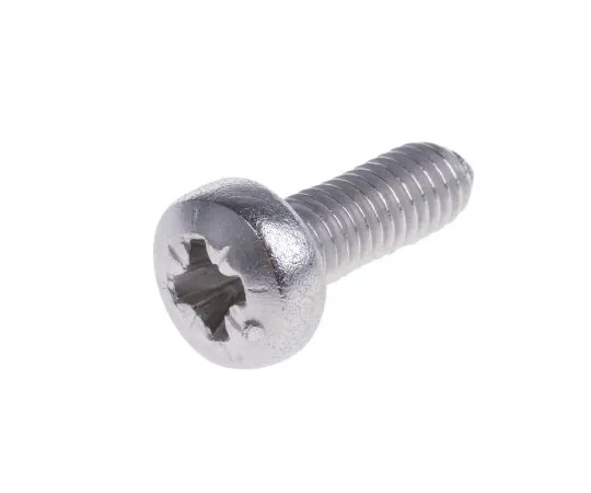 63-4582-33　RS PRO, M3 Pan Head, 8mm Stainless Steel Pozidriv A4 316 Plain　190-434
