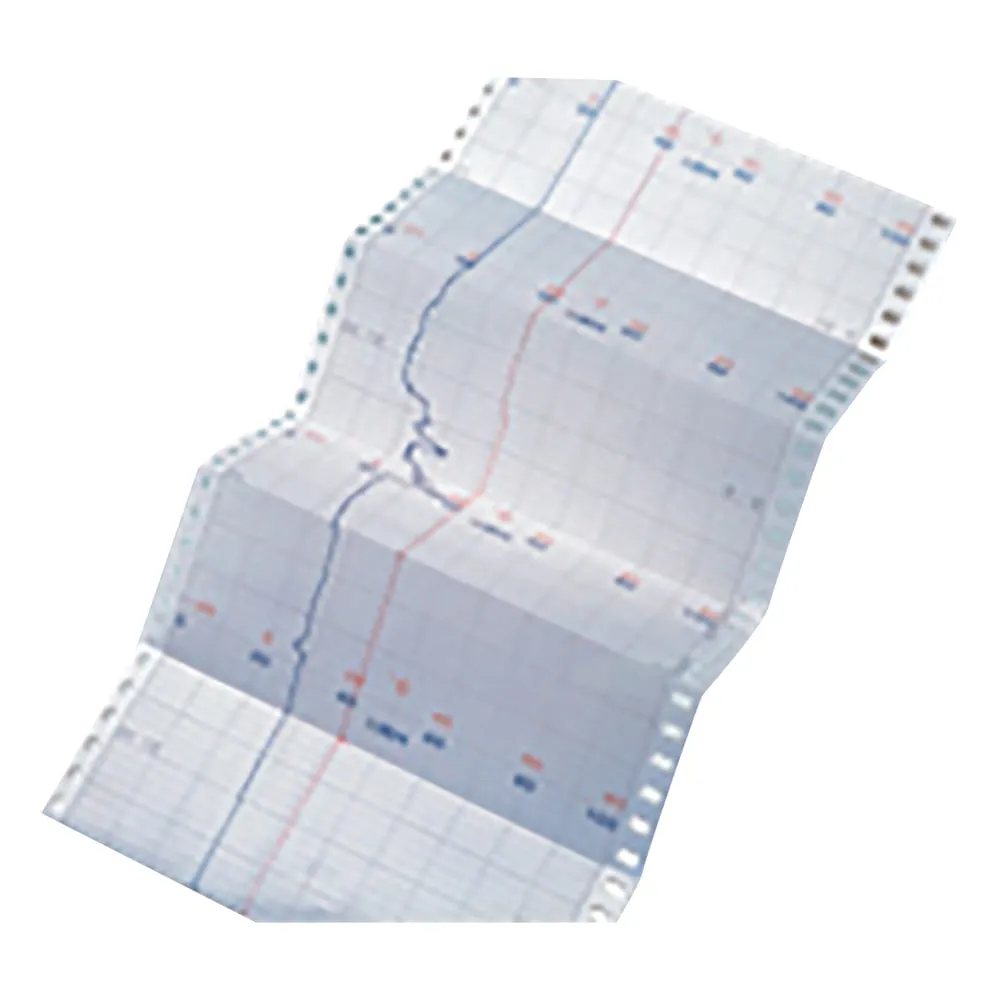 5-3046-12　Thermo-Hygro Recorder Chart Paper for ST-50 5 Sets　-
