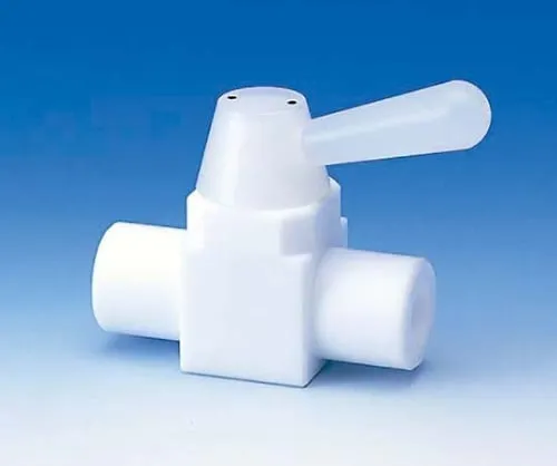 61-4378-32　PTFE Two-Way Ball Valve Rp1/4 Orifice 6φ　F-2001-01