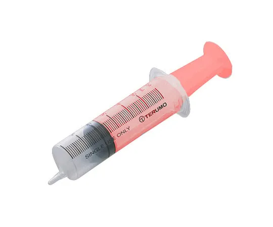 61-9704-77　Terumo Syringe 50mL Slip Tip (Side Mouth) Red　SS-50ESZ10
