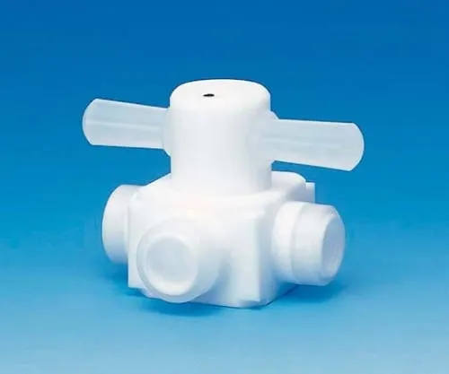 61-4379-28　PTFE Female Three-Way Valve Injection Type Rc1/4　F-2023-01