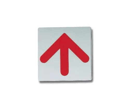 61-7411-63　Red Arrow 80mm x 80mm x 1mm　KS895-4