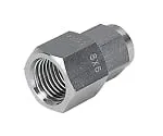 61-7635-65　Stainless Steel (SUS316) Tightening Fitting Female Straight R1/8　NSCF0420-01