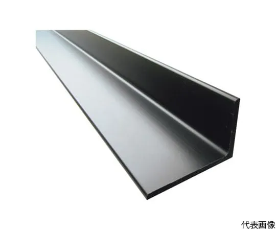 64-5002-15　Aluminum Unequal Angle 20 x 40 x 3.0 Black 4 m　FA142K