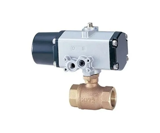 65-1885-02　Small Pneumatic < CS Model/Spring Return > Bronze Ball Valve (CS-TE) Nominal Diameter 10 mm　CS-TE10A