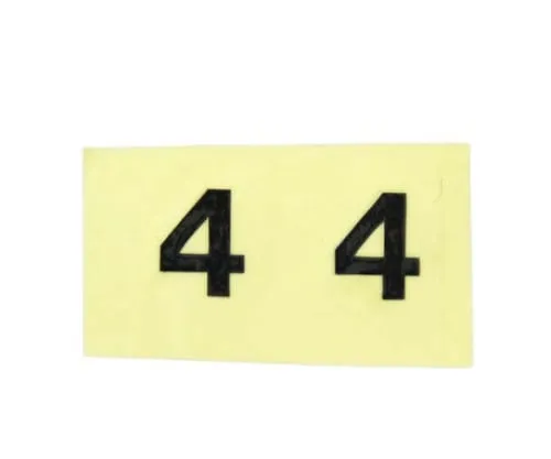 61-7397-16　Character Seal 4 Black 10mm　CL10B-4