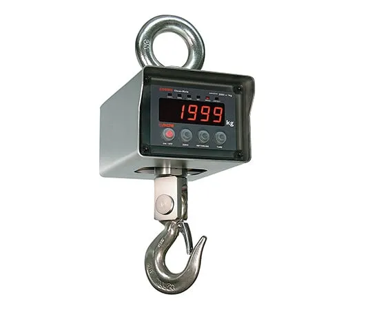 3-8366-01　Dustproof Waterproof Crane Scale (Cosmo Clean Mate) 2000kg　0.5SCS