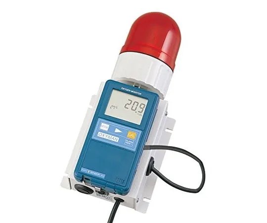 1-5391-11　Oxygen Shortage Alarm Unit Internal Sensor Type Directly Attached Revolving Light　OM-25MF01-PRB