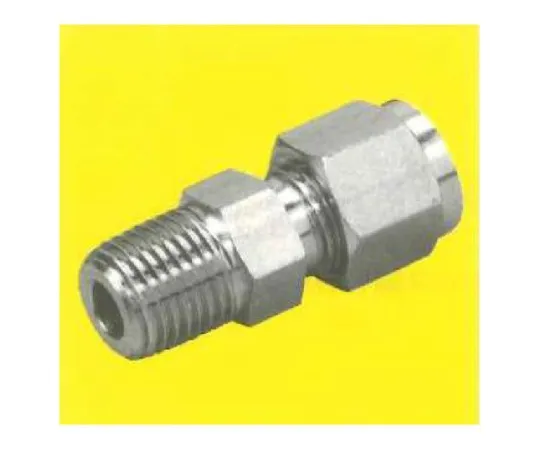 62-7088-31　PTFE Electroless Coated Stainless Steel SUS316 USL Half Union (Millimeters) 3φ x PT 1/4 with 5 pieces 00N-055-01　00N-055-01