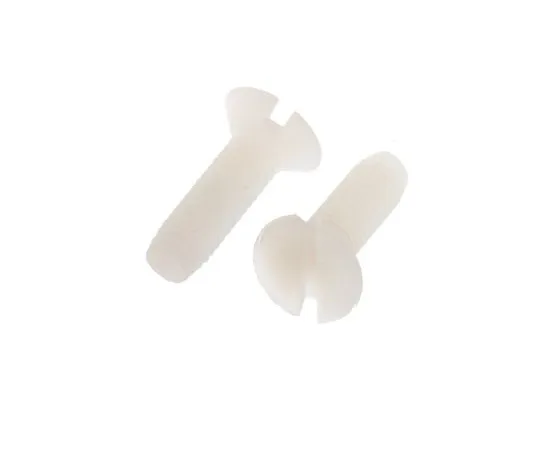 63-4600-80　RS PRO, M3 Countersunk Head, 10mm Nylon Slot Plain　291-363