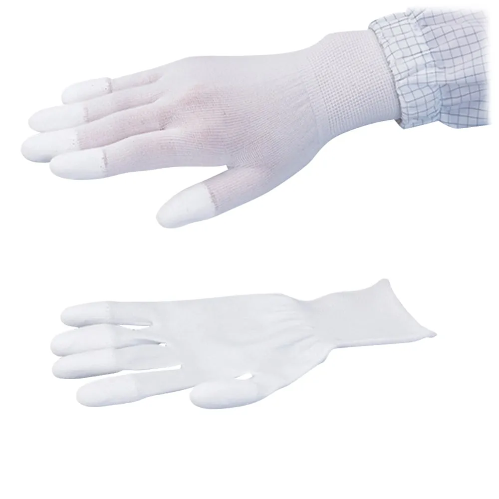 2-8292-11　PU Coated Nylon glove (Fingertip coat) 5 Pairs Pack L