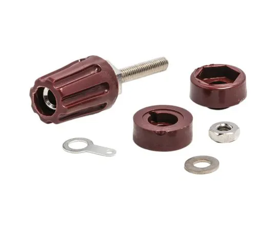 63-4619-34　RS PRO Brown Female Binding Post - Solder Termination, 50V dc, 16A　423-447