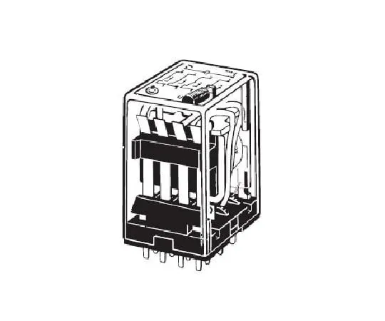 63-3098-35　printed circuit boards terminal mini power relay DC24V　MY2-02-DC24V