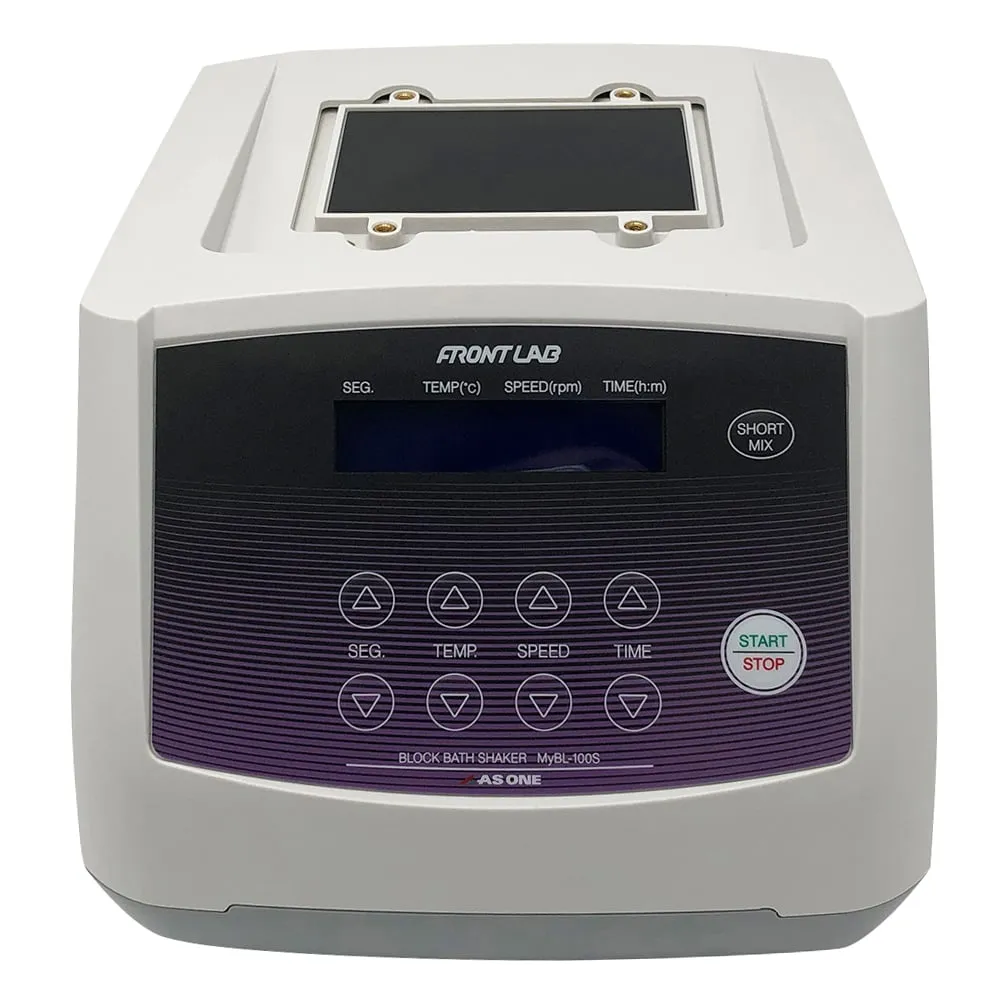 1-2933-01-22　Block Bath Shaker (Front Laboratory) Hot Type with Pre-Shipment Inspection Document　MyBL-100S