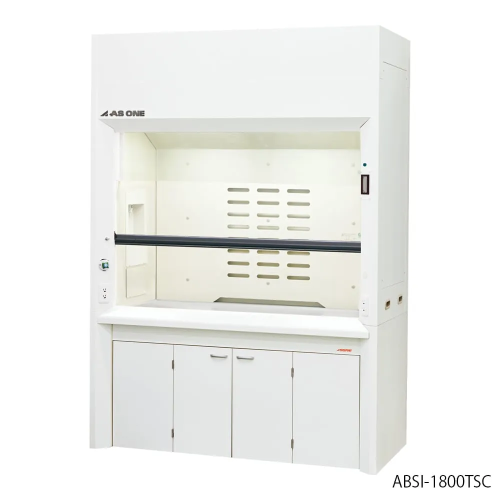 3-3927-21　Fume Hood (Wet Type Scrubber Overlay Type) Deep 1200 x 980 x 2550 mm　ABDI-1200TSC