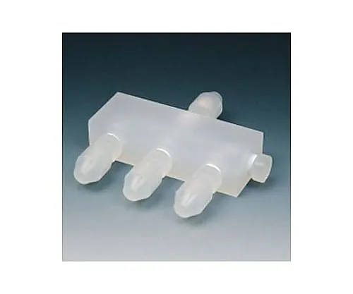 61-3529-84　［Out of stock］NEOFLONR (PCTFE) High Pressure Mini Distribution Holder 4 Distribution Per Time　NR0070-04