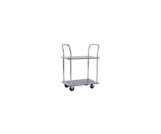 63-4595-01　RS PRO 2 Shelf Steel Trolley, 725 x 470mm, 120kg Load　251-918