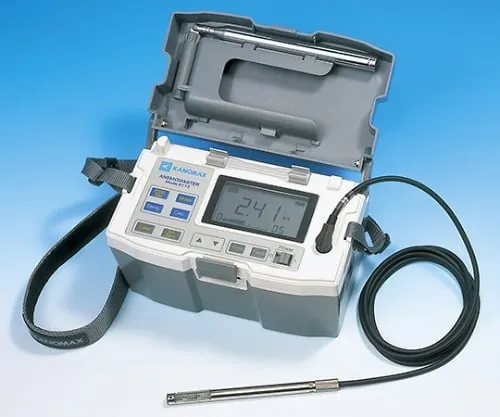 61-4483-20　Anemomaster Wind Velocity Meter (Wind Velocity, Wind Temperature, Internal Printer/With Certificate)　6113