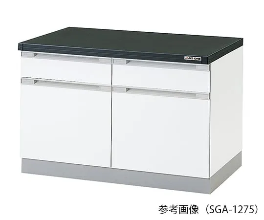 3-5813-21　Side Laboratory Bench Wooden Type (450 x 750 x 800mm)　SGA-475
