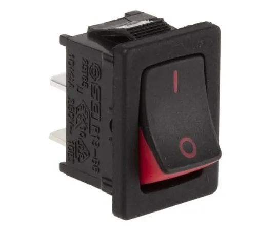 63-4619-02　RS PRO Single Pole Single Throw (SPST), On-None-Off Rocker Switch Panel Mount　419-794