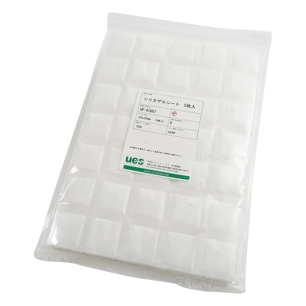 4-3646-01　Silica Gel Sheet B-Type Silica Gel 5-Pack　UF-SIX57