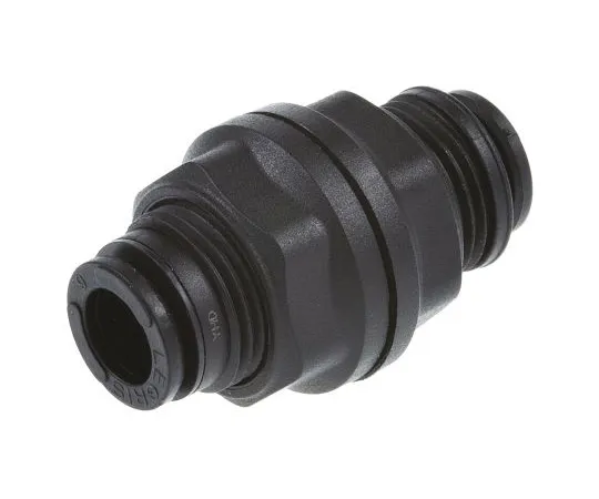 63-4764-96　Legris Pneumatic Bulkhead Tube-to-Tube Adapter Straight Push In 6 mm to Push In 6 mm　3116 06 00