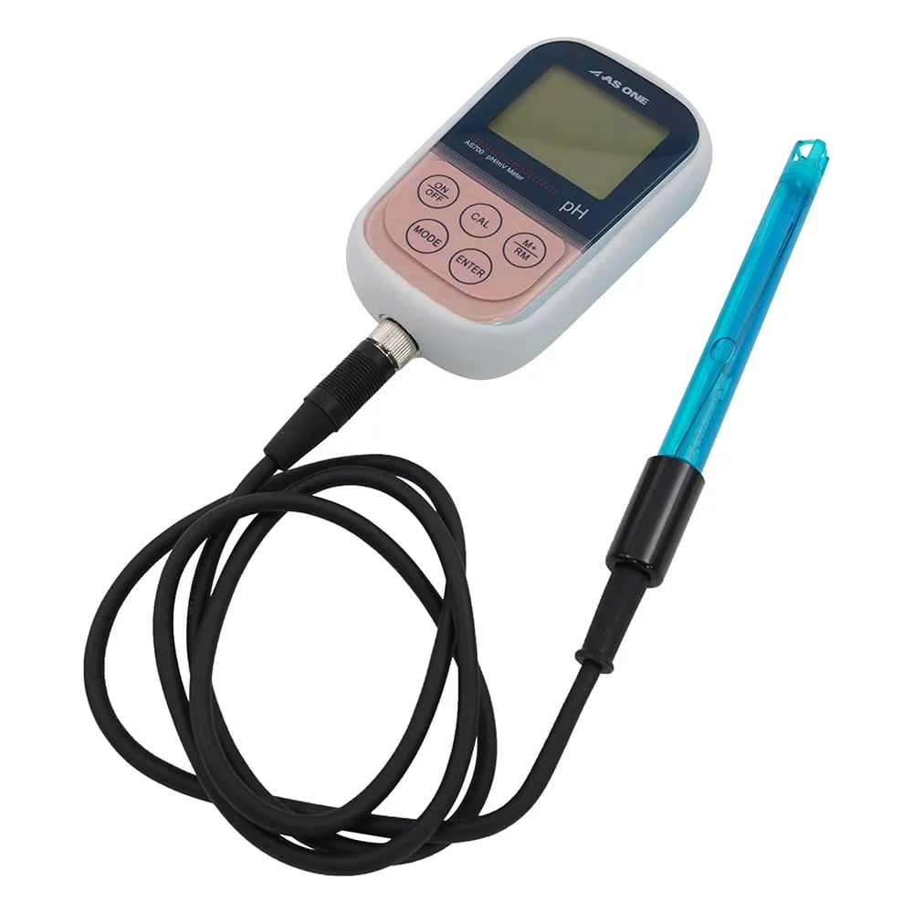 1-2815-01-20　Waterproof Portable PH Meter with Calibration Certificate　AS700