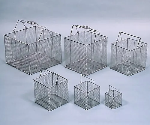 61-3521-15　SS100 Square Cleaning Basket 100 x 100 x 100(H)　SS100