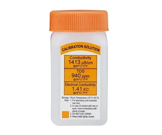 2-1288-12　Waterproof Conductivity Meter Standard Solution 12.9ms/cm　S-1413