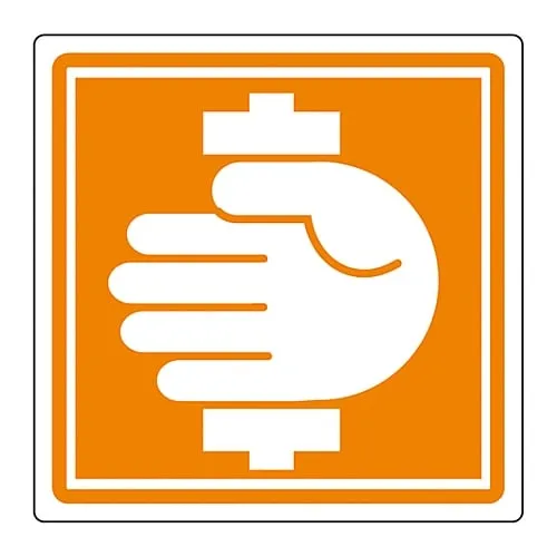 61-3411-34　PL Warning Display Label (Simple Type) PL-15 (Large)　201015