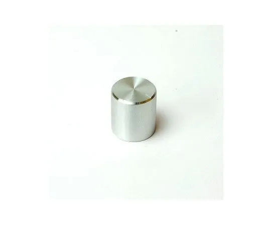 63-3103-60　knob silver 15 phi knurled 6.1 phi　15X17B