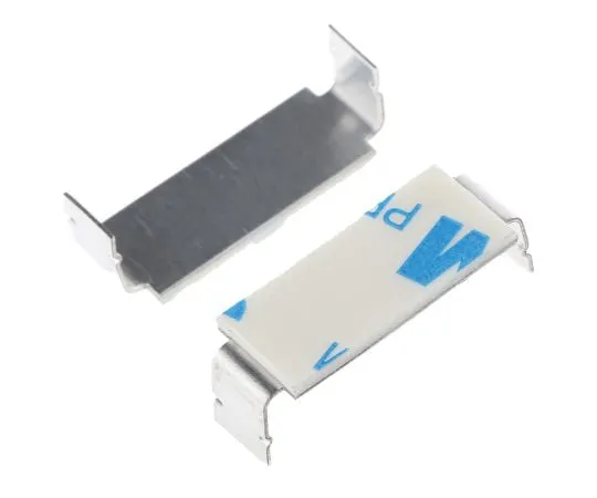 63-4631-60　RS PRO Cable Clip Natural Self Adhesive Aluminium Open Arm Clip　475-170