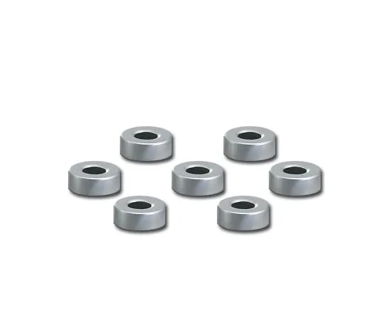 4-481-11　Headspace Vial Aluminum Cap With Hole 100 Pieces　SAC