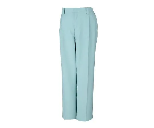 3-722-01　High Antistatic Pants (Two-Tuck) Green S　80401-104-S