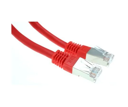 63-4616-87　RS PRO Red Cat6 Cable, S/FTP, Male RJ45/Male RJ45, Terminated, 10m　411-318
