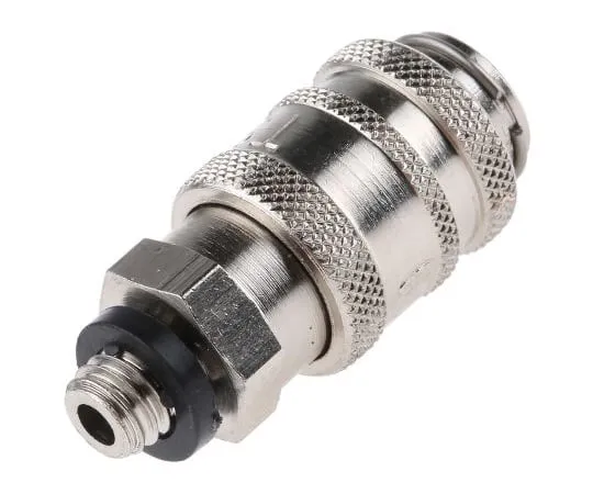 63-4931-30　RS PRO Pneumatic Quick Connect Coupling Brass M5 Threaded　667-1784