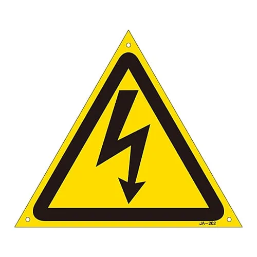 61-3380-01　JIS Safety Mark (Warning) JA-202L　391202