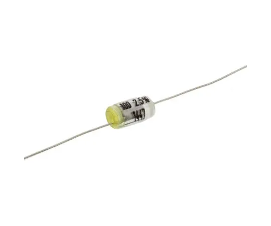 63-4558-58　RS PRO Polystyrene Capacitor 100pF 160V dc ±2.5% Tolerance Through Hole 4mm diameter　113-263