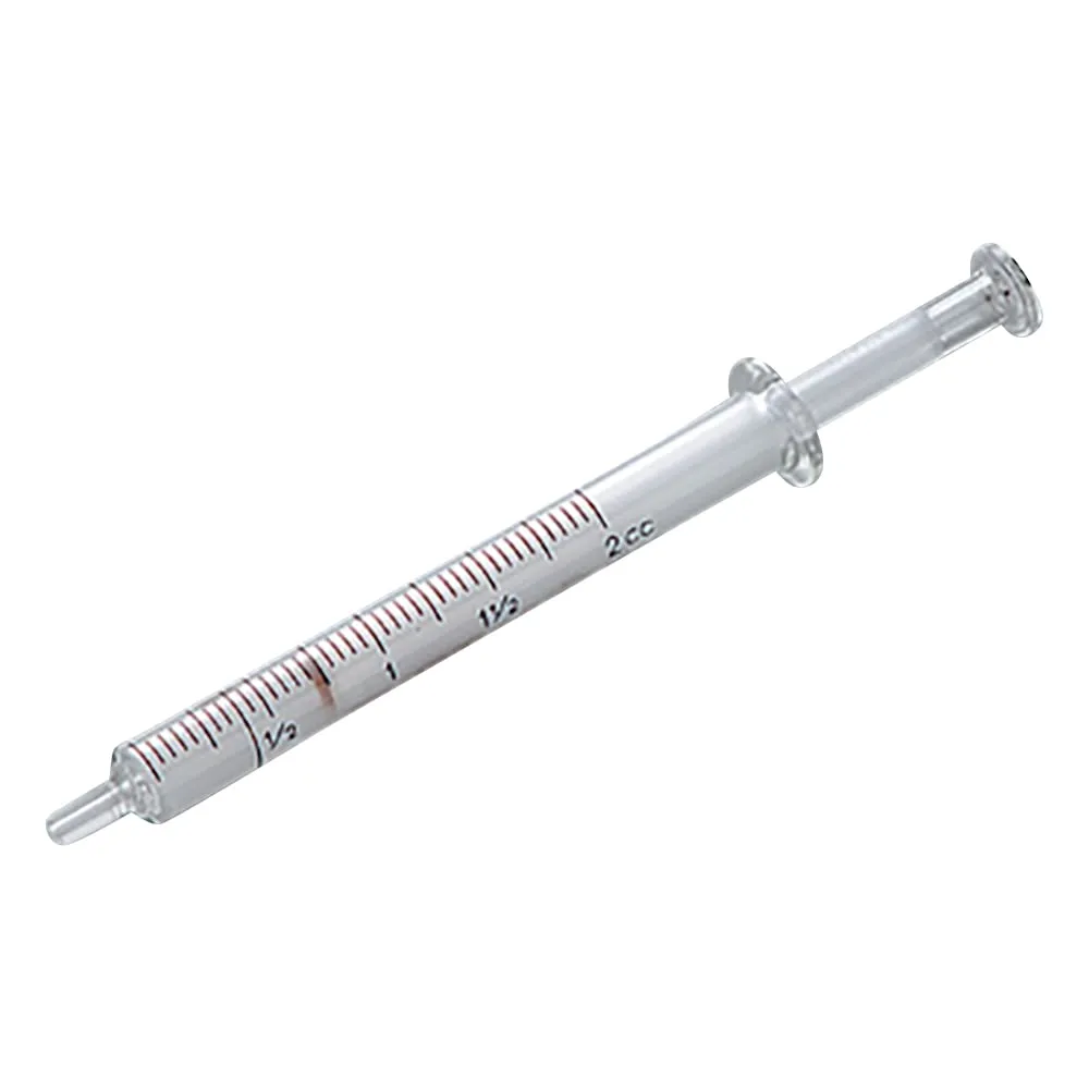 2-5634-01　VAN White Hard Injection Syringe (For Tuberculin) 0.25mL　02563401