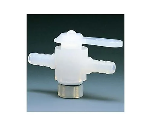 61-3537-54　PFA Two-Way Valve Hose Port Type 6φ　NR1402-01