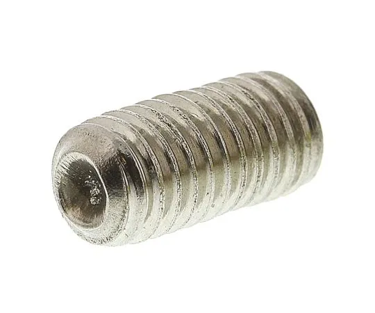63-4568-13　Plain Stainless Steel Hex Socket Set M5 x 10mm Grub Screw　137-792