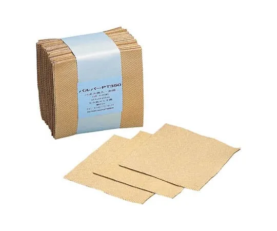 62-3499-81　［Discontinued］Pulper 4 Folded Unbleached/Thick 350 x 400 mm 50 Sheets x 16 Bags/Box　PT350