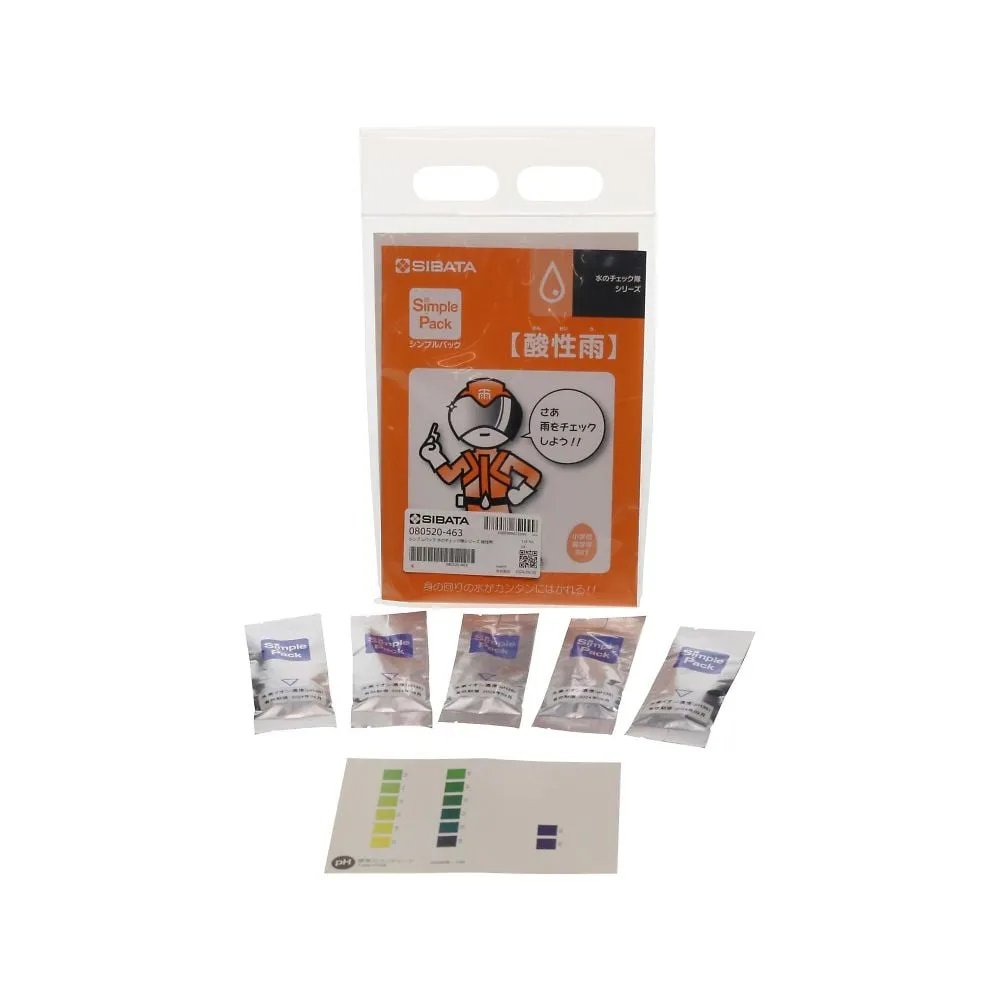 61-4426-61　Simplified Water Quality Testing Kit Simple Pack Water Check Ranger Series Acid Rain　080520-463