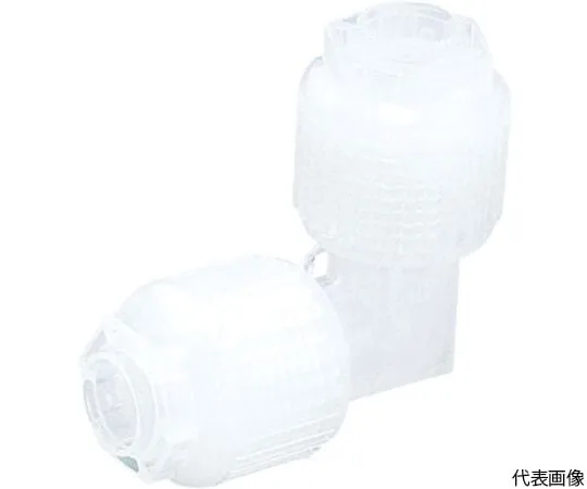 63-2112-89　Fluoropolymer Fittings Union Elbow LQ1　LQ1E11