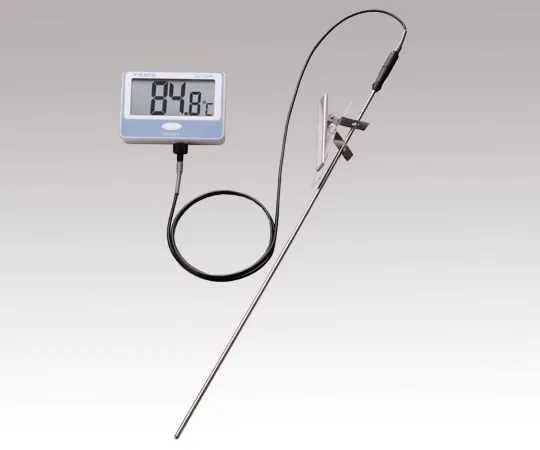 2-3496-01-57　Wall-mounted Waterproof Digital Thermometer with Chinese Calibration Certificate　SK-100WP
