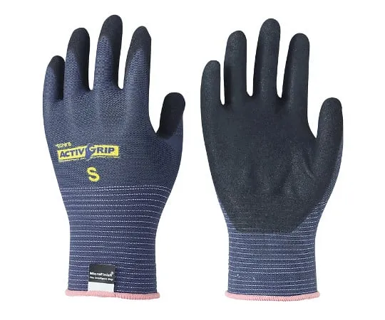 1-7203-01　Grip Gloves (Active Grip) Nitrile Rubber S 1 Pair　581