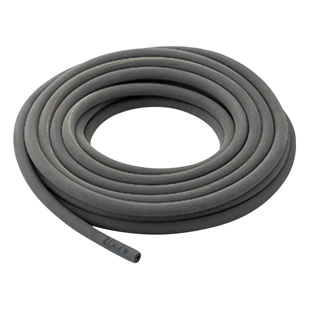 6-590-23　Vacuum Rubber Tube (Cloth Rolled Finish Processing) Natural Rubber 50 x 100