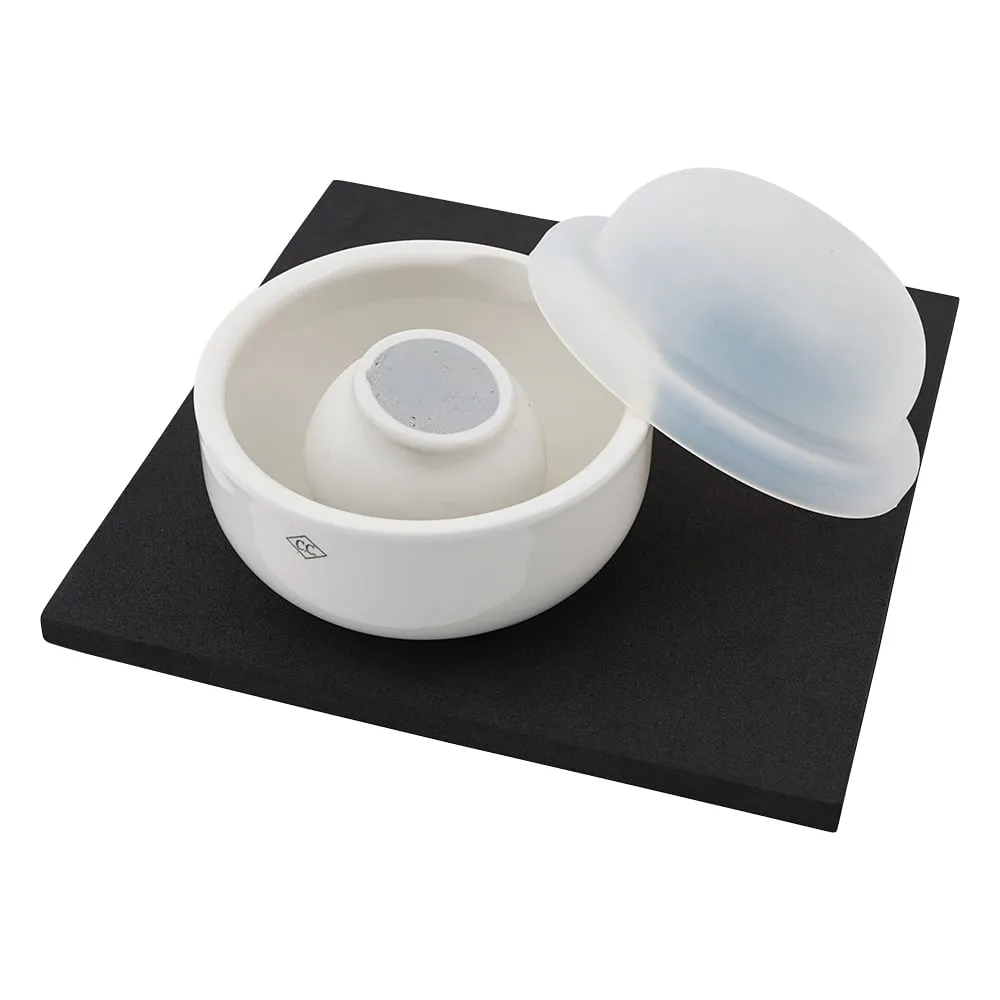 1-6022-01　Mid-Capacity Magnetic Mortar Set Porcelain
