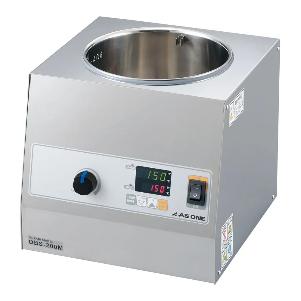 2-7939-21-22　Oil Bath Stirrer with Pre-Shipment Inspection Document　OBS-200M